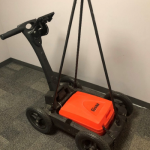 GPS mount for GSSI 65X GPR cart