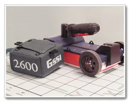 GSSI 2600 MHz antenna w/Handcart