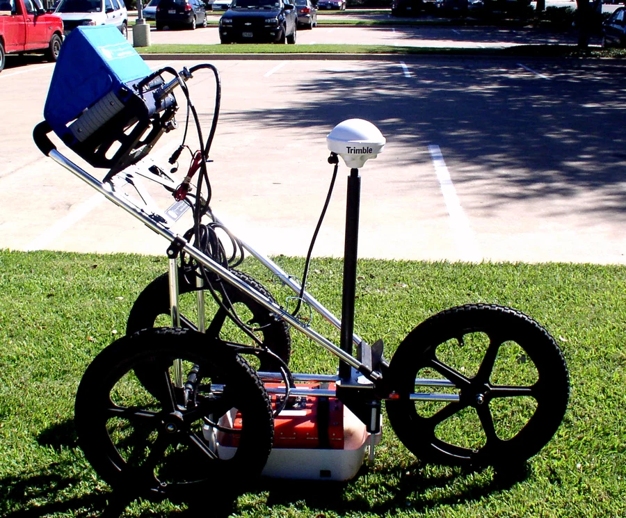 GSSI Radar Utility Cart 3-wheel