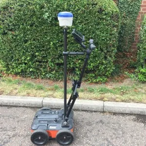 GPS mounts for GSSI carts