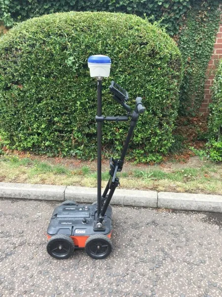GPS mounts for GSSI carts
