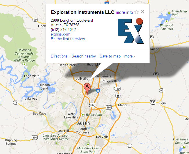 Google map to EXIb